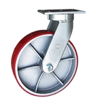 12 Inch Swivel Caster with Polyurethane Tread Wheel
