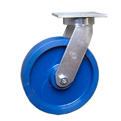 12 Inch Kingpinless Swivel Caster with Polyurethane Wheel