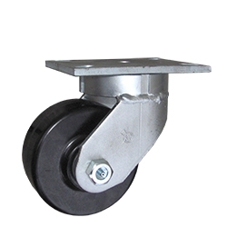 Kingpinless Swivel Caster with Phenolic Wheel