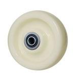 5 inch  solid Nylon caster wheel with Ball Bearings