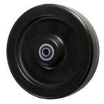 8" x 2" Polyolefin Wheel with Ball Bearings