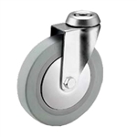 3 inch swivel caster with bolt hole for hospital applications