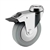 5 inch total lock swivel caster with bolt hole for hospital applications