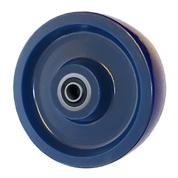 6 inch  heavy duty solid Polyurethane caster wheel with Ball Bearings