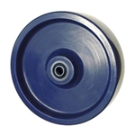 8 inch  heavy duty solid Polyurethane caster wheel with Ball Bearings