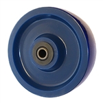 6 inch  heavy duty solid Polyurethane caster wheel