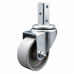 7 8" square stem 3" semi steel wheel