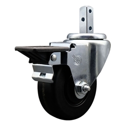 7 8" square stem 3-1/2" phenolic wheel and posi lock