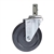 5" Swivel Caster with square stem and hard rubber wheel