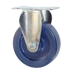 3-1/2" Stainless Steel Rigid Caster with Solid Polyurethane Wheel