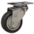 3-1/2" Stainless Steel Swivel Caster with Thermoplastic Rubber Wheel