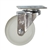4 Inch Stainless Steel Swivel Caster with White Nylon Wheel