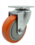 Service Caster #20 Series Stainless Steel swivel casters with 4 inch by 1-1/4 inch polyurethane tread wheel provide a washable caster solution. These casters are ideal for commercial kitchens, food processing, carts, equipment, and DIY projects. 