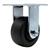 Service Caster #30 Series stainless steel rigid casters with 4 inch polyolefin wheel provide a washable caster solution.
