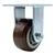 Service Caster #30 Series stainless steel rigid casters with 4 inch non-marking polyurethane tread on polyolefin core wheel provide a washable caster solution.