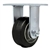 Service Caster #30 Series stainless steel rigid casters with 4 inch moldon rubber tread on aluminum core wheel provide a washable caster solution.