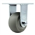 Service Caster #30 Series stainless steel rigid casters with 4 inch non-marking thermoplastic rubber tread (donut face) on polyolefin core wheel provide a washable caster solution.