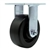 Service Caster #30 Series stainless steel rigid casters with 5 inch polyolefin wheel provide a washable caster solution.