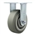Service Caster #30 Series stainless steel rigid casters with 5 inch non-marking thermoplastic rubber tread (flat face) on polyolefin core wheel provide a washable caster solution.