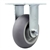 Service Caster #30 Series stainless steel rigid casters with 5 inch non-marking thermoplastic rubber tread (donut face) on polyolefin core wheel provide a washable caster solution.
