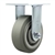 Service Caster #30 Series stainless steel rigid casters with 5 inch non-marking thermoplastic rubber tread (flat face) on polyolefin core wheel provide a washable caster solution.