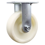 Service Caster #30 Series stainless steel rigid casters with 6 inch nylon wheel provide a washable caster solution.