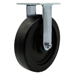 Service Caster #30 Series stainless steel rigid casters with 8 inch polyolefin wheel provide a washable caster solution.