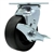 Service Caster #30 Series stainless steel swivel casters with 5 inch polyolefin wheel and brake provide a washable caster solution.