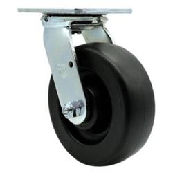 Service Caster #30 Series stainless steel swivel casters with 6 inch polyolefin wheel provide a washable caster solution.