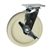 8 Inch Stainless Steel Swivel Caster - Nylon Wheel