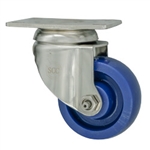 3" Stainless Steel  Swivel Caster with Polyurethane Wheel
