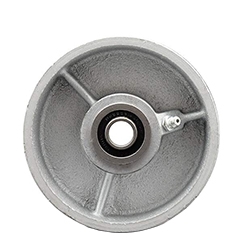 4" x 2" Semi Steel Wheel with Ball Bearings