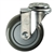 4" Stainless Steel Bolt Hole Caster with Polyurethane Tread