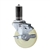 3" Expanding Stem Stainless Steel  Swivel Caster with Nylon Wheel and Brake