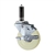 3" Expanding Stem Stainless Steel  Swivel Caster with Nylon Wheel and Brake