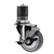 3-1/2" Stainless Steel  Expanding Stem Swivel Caster with Thermoplastic Rubber Wheel and Top Lock Brake
