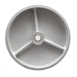 5 inch  semi steel cast iron caster wheel