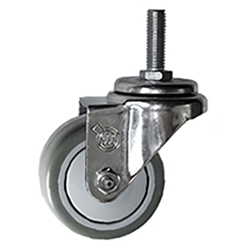 3" Swivel Caster with Polyurethane Tread