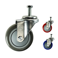 4" Swivel Caster with Polyurethane Tread