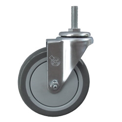 5" Swivel Caster with Polyurethane Tread