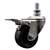 Service Caster #20 Series 1/2 inch threaded stem stainless steel swivel casters with 3 inch polyolefin wheel and total lock.