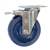 5" Stainless Steel Swivel Caster with Solid Polyurethane Wheel and Total Lock Brake