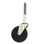 3" Ladder Caster with Soft Rubber Wheel