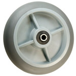 2" x 8"  Thermoplastic Rubber  on Poly Wheel