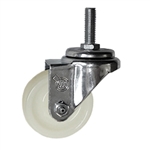 3" Swivel Caster with Solid Nylon Wheel