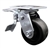 Service Caster Series #30 swivel caster with Total Lock brake and 4 inch glass filled nylon wheel.
