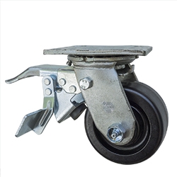 4 Inch Total Lock Swivel Caster with Phenolic Wheel