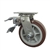 6 Inch Total Lock Swivel Caster with Polyurethane Tread on Poly Core Wheel