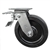 8 Inch Total Lock Swivel Caster with Phenolic Wheel and Ball Bearings