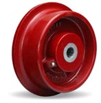 8 inch flanged Wheel with Roller Bearings